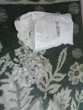 Módulo de Cables Ethernet RJ45, RJ-45 conector de red, cabezales de cristal, Cat5, Cat5e, chapado en oro, 20/50/100 Uds.