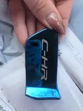 Manija de puerta interior de coche de acero inoxidable 4 uds, pegatina decorativa para Toyota CHR, accesorios de C-HR, estilo de coche