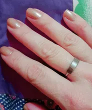 Anillo rectangular minimalista para mujer, joyería de sello con nombre personalizado, banda de tono dorado, acero inoxidable, regalo inicial