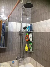 Mixer Tap Faucet-Set Hand-Sprayer Rainfall Shower Frap Bathroom Chrome-F2416 Wall-Mounted