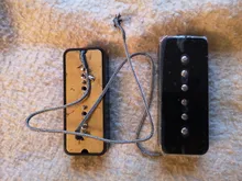 P90 Guitar Bridge-Pickup Alnico Vintage 5-Soapbar-P-90 1PCS Or Silver/Black/white/cream-choose