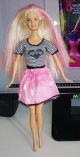 NK 1xHot Sale Doll Clothes Mix Fashion Dress Daily Wear Skirt Party Gown For Barbie Doll