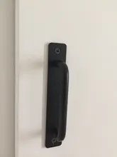 Pulls Furniture-Handle Door-Hardware-Knobs Balcony Bedroom Kitchen-Door Silver Aluminium-Alloy