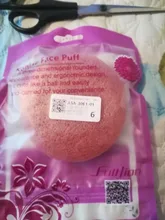 6 colores Natural Konjac Facial suave Puff lavado de cara de limpieza esponja Facial maquillaje Facial en polvo herramientas cosméticas