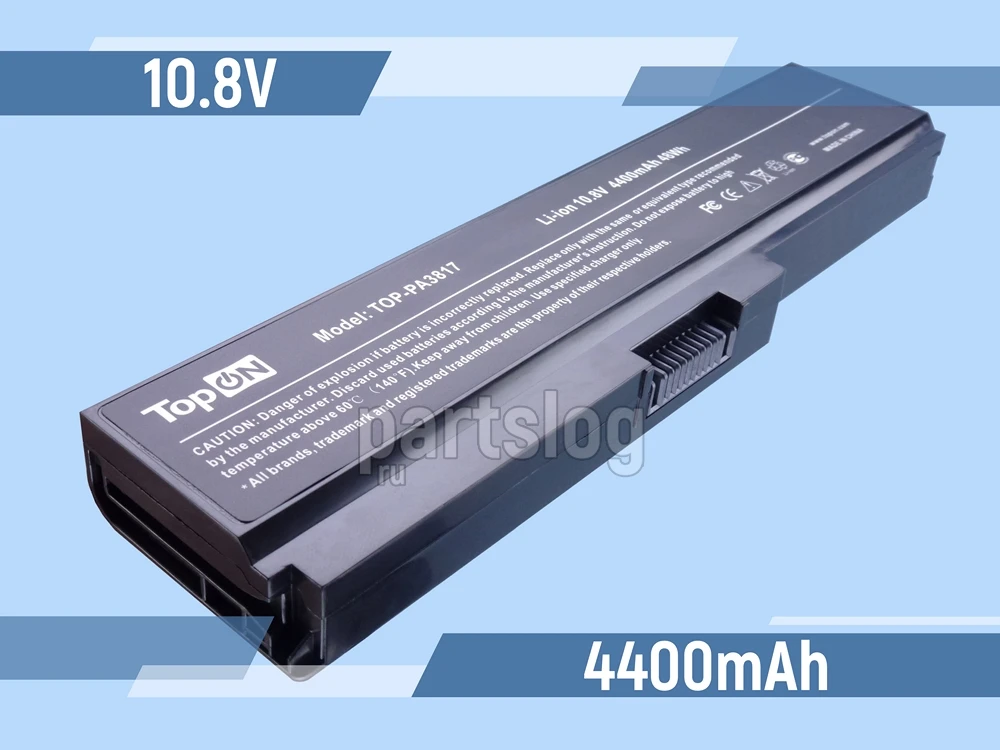 Аккумулятор для Toshiba T110 10.8V 4400mAh TopON | Компьютеры и офис