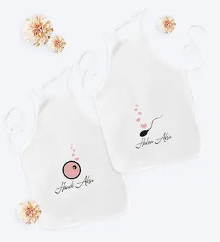 

Personalized Dual Dear Themed Kitchen Apron-8