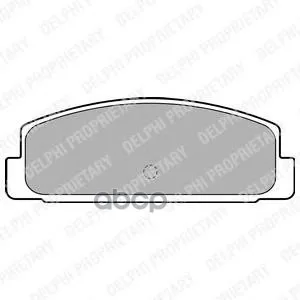Колодки Задние Mazda 6(Gg, Gh) Lp1766 Delphi арт. LP1766