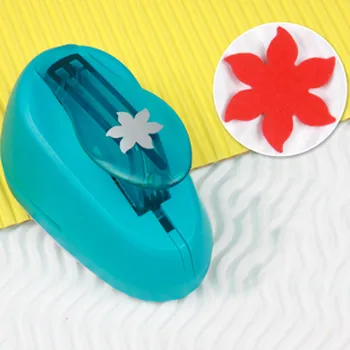 

Free ship Flame Flower Hole Puncher Scrapbook Blaze Petal Shaped Paper Cutter Scrapbook Embossing Machine Decorative Craft Punch