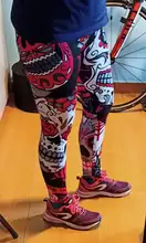 Qickitout-leggings elásticos para mujer, pantalones de LICRA 12% con estampado Digital de dibujos animados de Dios, caballo, Calavera, Estrella