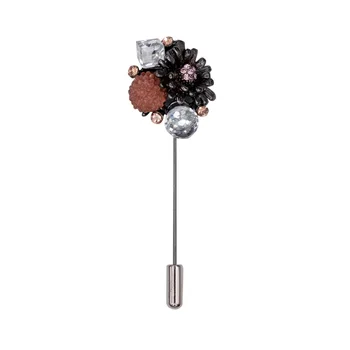

Brooch on lapel flower 50633 (multi-colored, needle, jewelery alloy)