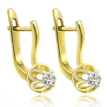

Earrings for children Latifa from silver "tulip"