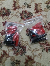 Probe-Meter Alligator-Clip Testing Electrical-Clamp Auto-Battery Crocodile Metal Plastic