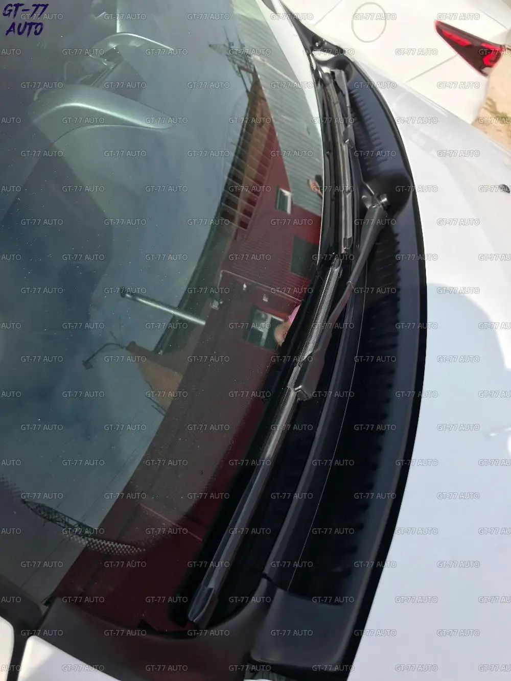 Защитная накладка в проем стеклоочистителей для Renault Duster 2010- жабо защитное литье внешний материал ABS пластик Стайлинг тюнинг