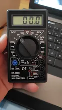 Multímetro Digital LCD de DT-830B, amperímetro, medidor de ohmios, voltímetro, AC DC 750, 1000V