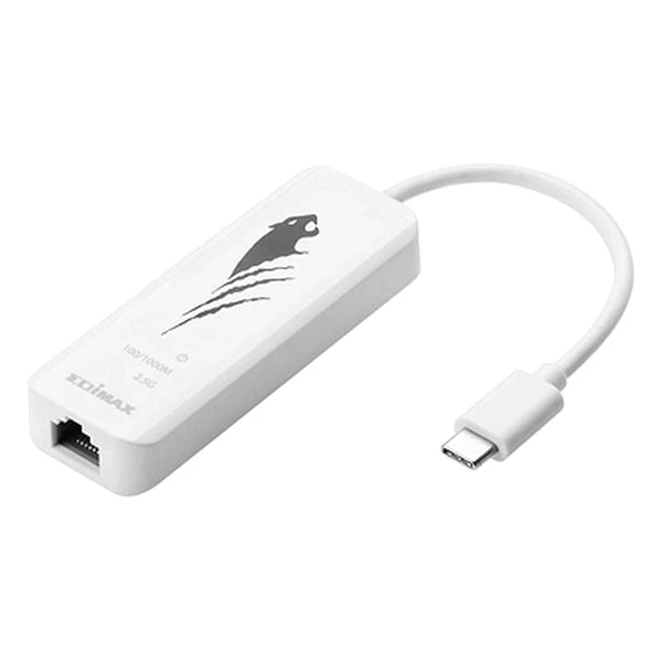 USB для Ethernet адаптер Edimax EU-4307 2,5 Гбит/с USB-C белый