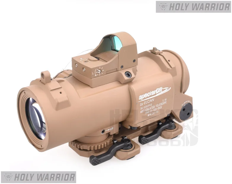 Прицел для винтовки Holy warrior съемный 1X 4X регулируемый двойной красный точечный