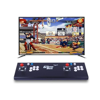 

Street fighting arcade sticker game machine pandora box console zero delay 6 buttons support tekken and mortal kombat