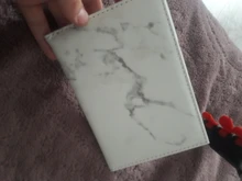 Funda de pasaporte para hombre y mujer, de cuero sintético, estilo de mármol, tarjetero de viaje, porta pasaporte, paquete, BILLETERA, bolso