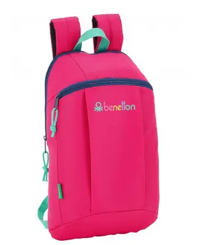 

Mini Backpack Benetton Rubine 22x39x10 cm.