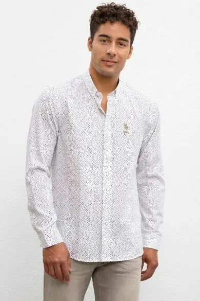 U.S. POLO ASSN. Мужской тканый гомлек
