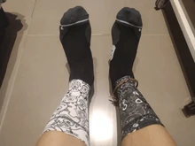 Bike Socks Bicycle-Compression Anti-Slip Street Racing Women And Cycling