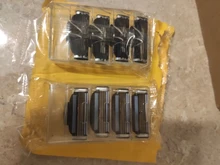 Gillette-cuchillas de afeitar Mach3 para hombre, 8 Uds., originales, afiladas, 3 capas