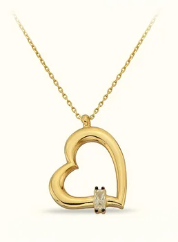 

Heart Gold Necklace 02-360-K1930