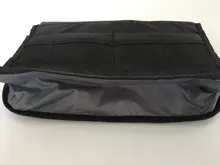 Bolso para cosméticos para mujer, bolsa de maquillaje con doble cremallera, Kit de aseo grande de nailon, organizador de viaje, bolso de mano, monedero