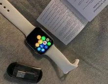 IWO-reloj inteligente W26 para hombre y mujer, pulsera deportiva de 44mm/40mm con Bluetooth, Monitor de ritmo cardíaco y llamadas, completamente táctil