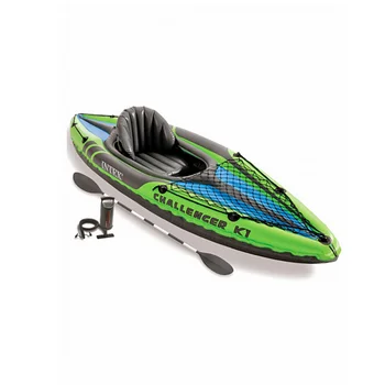 

Kayak Single challenger-к1 with pump, oars 274*76*33 см68305 Intex