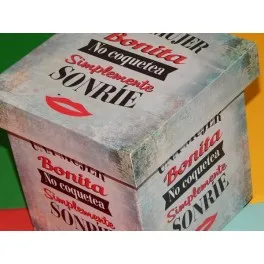 

VINTAGE box motivating messages