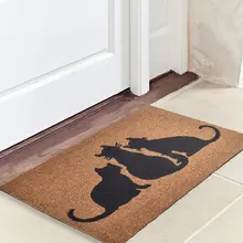 Дверной коврик-Дверной Коврик для помещений-Дверной матовый резиновый матовый-Дверной Коврик для помещений | кошки 45X70 см