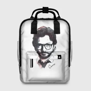 

Women backpack 3D paper House