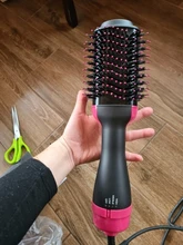 LISAPRO-secador de pelo de un paso para el hogar, cepillo de aire caliente y voluminizador, rizador de pelo, Alisador, herramientas de estilismo de cabello