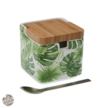 

Sugar Bowl New Leaves Ceramic