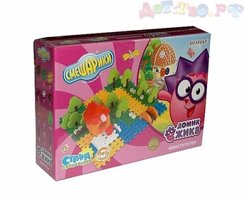 

Designer "Smeshariki"-"Hedgehog's House" (in the box),