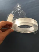 Cinta adhesiva impermeable reutilizable para el hogar, adhesivo de doble cara súper fuerte, sin traza, Nano pegamento, para cara doble