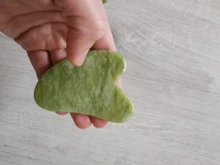 Jade Guasha tablero de masaje de piedra Natural Gua Sha raspador de herramienta de belleza cuidado de la salud Meridian raspado de perder peso SPA masajeador