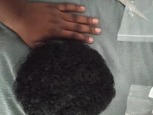 DIFEI Puff Afro rizado moño Peluca de cola de caballo de Afro corto rizado cola de caballo en el Clip moño de pelo sintético piezas de cabello