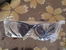 Gafas de sol con forma de ojo de gato para mujer, anteojos de sol femeninos, de diseño de marca, con espejo negro, triangulares, con protección UV400