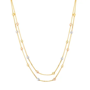 

Double Row Imported Bulk Gold Necklace 04-314-1000166