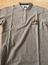 Alta calidad color sólido 3D camisa Polo bordada Casual Polo camisas camisa de polo de los hombres de manga larga 2018 nueva llegada polosshirt