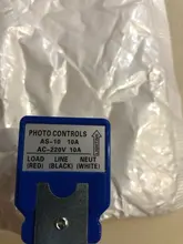 Interruptor automático de encendido y apagado para lámpara de calle, controlador de interruptor de luz de calle, DC, 220V, 50-60Hz, 10A, Sensor de fotointerruptor