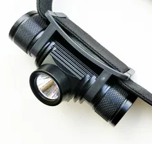 Mini Headlamp Head-Torch Waterproof Flashlight LED Hunting Rechargeable High-Power Boruit xm-L2