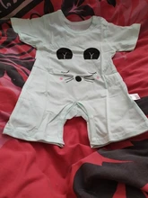 Pelele de algodón para bebé, ropa de manga corta para bebé, de una pieza, Unisex, de verano, monos para niña y niño, jirafa, 2021