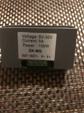 Dncoder Digital de controlador de velocidad del Motor de CC, 5-30V 5-15A PWM, Ratio de trabajo de precisión 79*43*26mm, 1 ud.