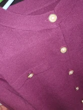 Cardigan Sweater Top Short-Coat Spring-Knitted Long-Sleeve Korean Casual Fashion Women