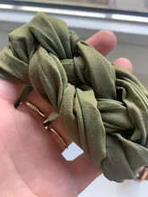 Diadema de nailon con nudo chino para bebé, bandana trenzada para bebé, accesorios para el cabello para niña, turbante para recién nacido, JFNY074