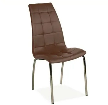 

Chair DIEMA, Chrome upholstered Brown