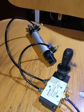 4H210-08 5/2 forma operada por palanca Manual de Control neumático válvula Manual w silenciador y ajuste rápido, seleccione